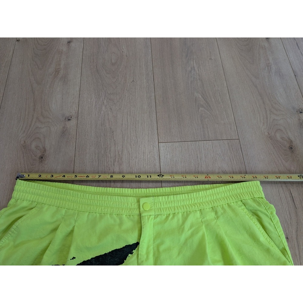Nike Challenge Court Andre Agassi Shorts Vintage 90's Sz X-Large Rare Neon Volt - Picture 9 of 16